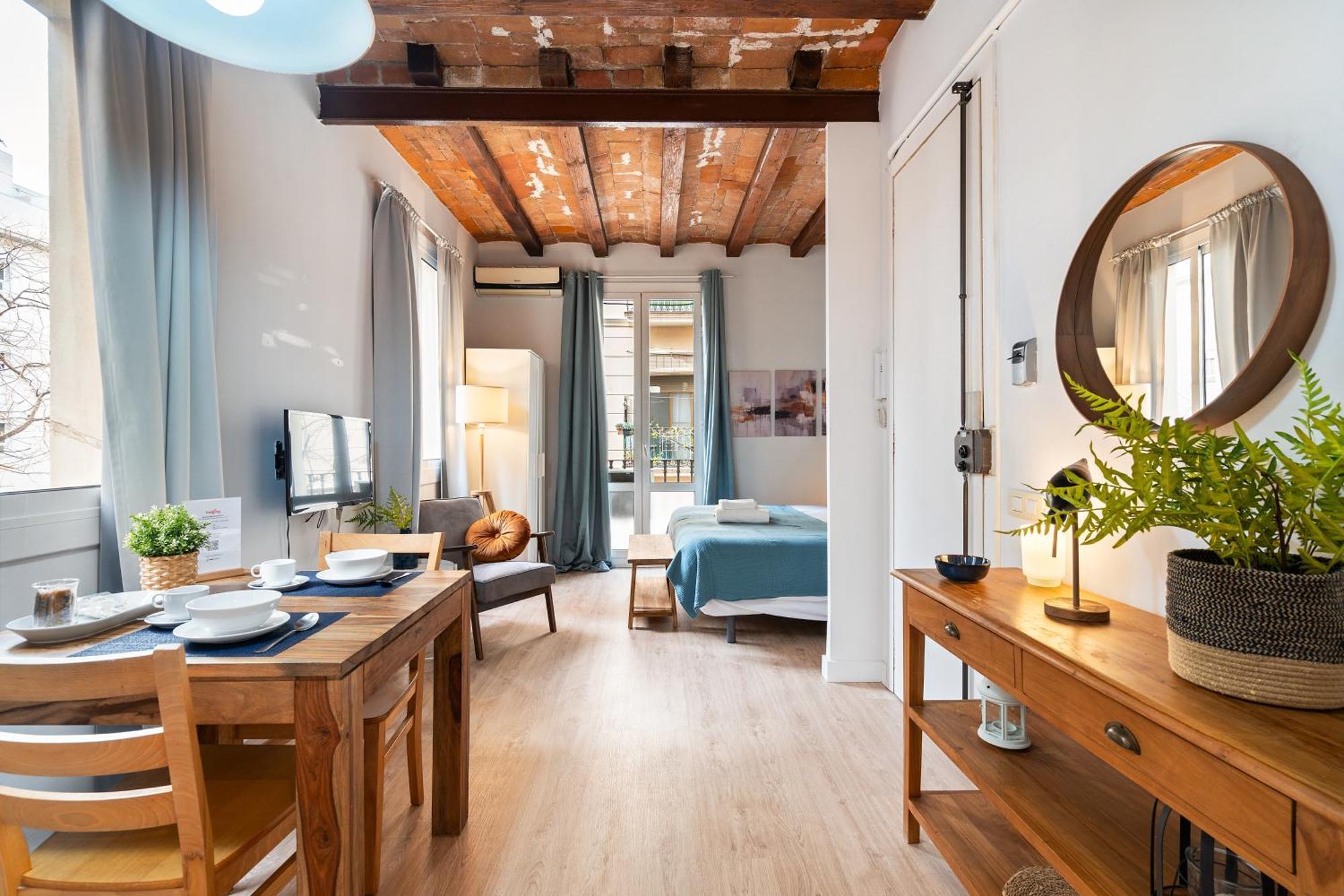 Lodging Apartments Barceloneta Beach Studio 12 Ngoại thất bức ảnh
