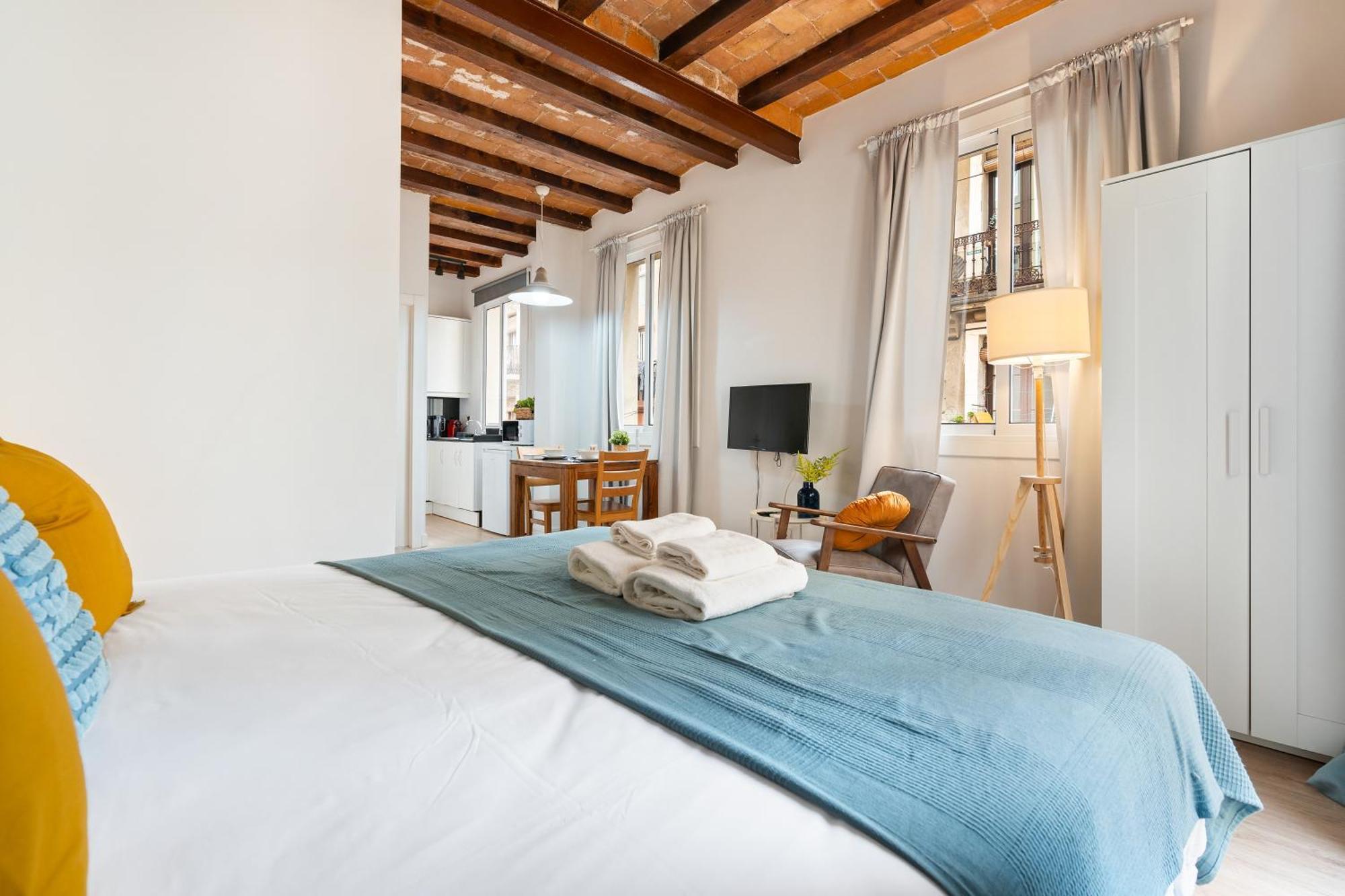 Lodging Apartments Barceloneta Beach Studio 12 Ngoại thất bức ảnh