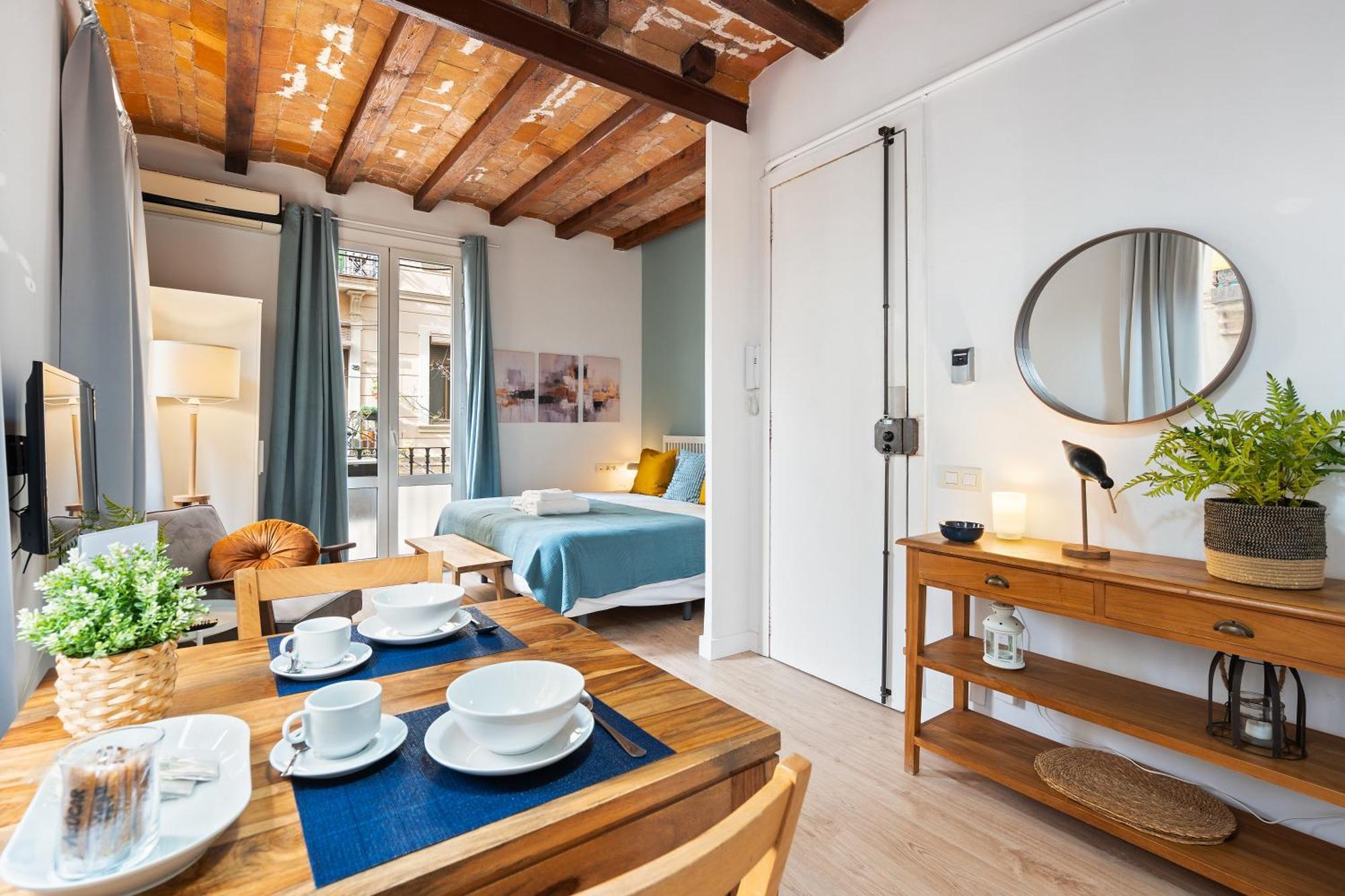 Lodging Apartments Barceloneta Beach Studio 12 Ngoại thất bức ảnh
